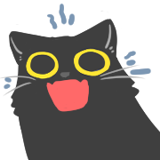 Black cat Shadow is moving
