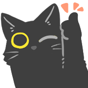 Black cat Shadow is moving รูปที่ 12
