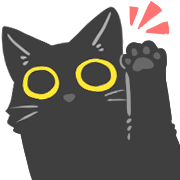 Black cat Shadow is moving รูปที่ 18