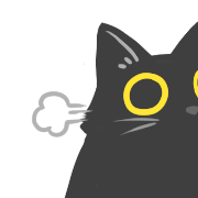 Black cat Shadow is moving รูปที่ 23