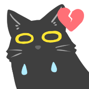 Black cat Shadow is moving รูปที่ 24