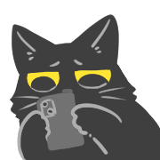 Black cat Shadow is moving รูปที่ 25
