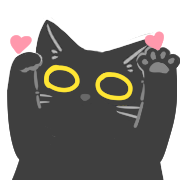 Black cat Shadow is moving รูปที่ 27