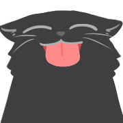 Black cat Shadow is moving รูปที่ 32