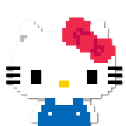 Sanrio characters อิโมจิ 8 bit ดุ๊กดิ๊ก