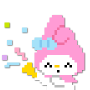 Sanrio characters อิโมจิ 8 bit ดุ๊กดิ๊ก รูปที่ 5