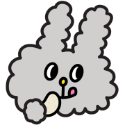 Bunni Konbiny อิโมจิแอนิเมชัน รูปที่ 16