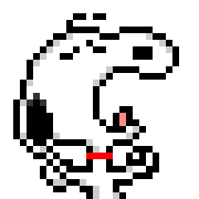 Snoopy อิโมจิดุ๊กดิ๊กพิกเซล รูปที่ 34