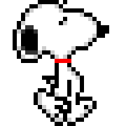 Snoopy อิโมจิดุ๊กดิ๊กพิกเซล รูปที่ 38