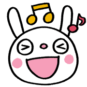 อิโมจิไลน์ Warm Cute Marshmallow Rabbit Emoji