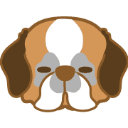 อิโมจิไลน์ dogEmoji(st,Bernard)1-toYvu-