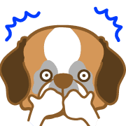 อิโมจิไลน์ dogEmoji(st,Bernard)1-toYvu-