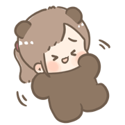 Chuchu & Bobo อิโมจิแอนิเมชัน กอดกันกลม รูปที่ 23