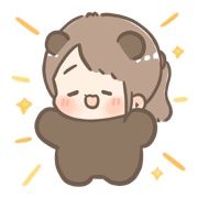 Chuchu & Bobo อิโมจิแอนิเมชัน กอดกันกลม รูปที่ 28