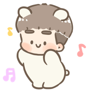 Chuchu & Bobo อิโมจิแอนิเมชัน กอดกันกลม รูปที่ 29