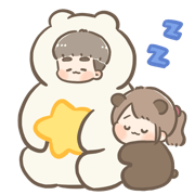 Chuchu & Bobo อิโมจิแอนิเมชัน กอดกันกลม รูปที่ 36