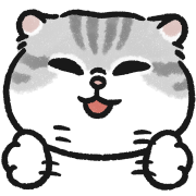 Oba cat อิโมจิแอนิเมชัน