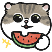Oba cat อิโมจิแอนิเมชัน
