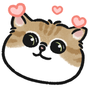 Oba cat อิโมจิแอนิเมชัน รูปที่ 5