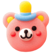 อิโมจิไลน์ Bear Colorful Emoji 5
