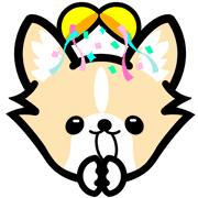 อิโมจิไลน์ love cream chihuahua moving emoji