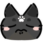 อิโมจิไลน์ Cat emotion emoji 3