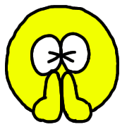 อิโมจิไลน์ yellow guy emoji 2