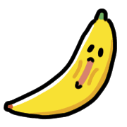 อิโมจิไลน์ Smiling Banana Animated Emoji