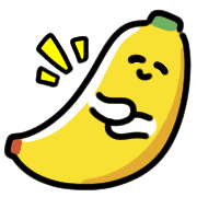 อิโมจิไลน์ Smiling Banana Animated Emoji