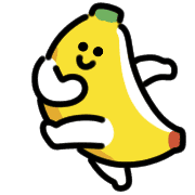 อิโมจิไลน์ Smiling Banana Animated Emoji