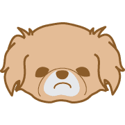 อิโมจิไลน์ Happydog-eve-Emoji -toYvu-