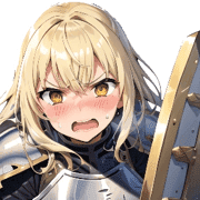 อิโมจิไลน์ Armor knight girls emoji