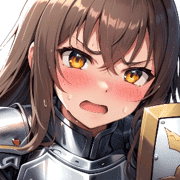 อิโมจิไลน์ Armor knight girls emoji