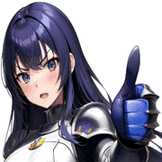 อิโมจิไลน์ Armor knight girls emoji