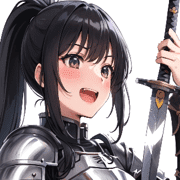 อิโมจิไลน์ Armor knight girls emoji