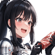 อิโมจิไลน์ Armor knight girls emoji