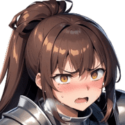 อิโมจิไลน์ Armor knight girls emoji