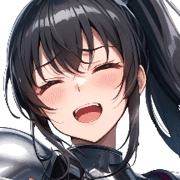 อิโมจิไลน์ Armor knight girls emoji