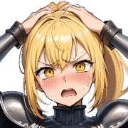 อิโมจิไลน์ Armor knight girls emoji