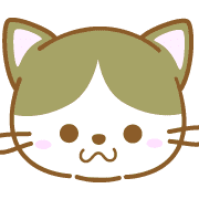 อิโมจิไลน์ catEmoji(bicolor)1-toYvu-