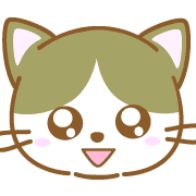 อิโมจิไลน์ catEmoji(bicolor)1-toYvu-