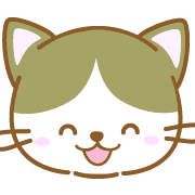 อิโมจิไลน์ catEmoji(bicolor)1-toYvu-