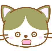 อิโมจิไลน์ catEmoji(bicolor)1-toYvu-