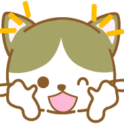 อิโมจิไลน์ catEmoji(bicolor)1-toYvu-