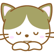 อิโมจิไลน์ catEmoji(bicolor)1-toYvu-