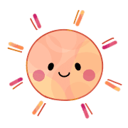 อิโมจิไลน์ cute summer Emoji...