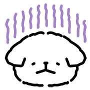 Maltese puppy อิโมจิแอนิเมชัน รูปที่ 15