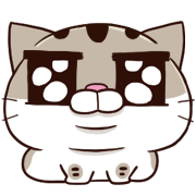 fat cat Ami animation emoji 2 รูปที่ 6