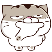 fat cat Ami animation emoji 2 รูปที่ 7