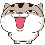 fat cat Ami animation emoji 2 รูปที่ 11